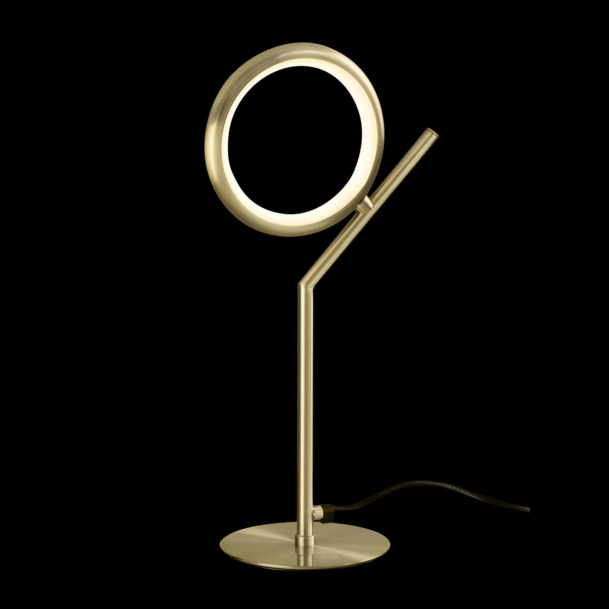 Olimpia Satin Gold Table Lamps Mantra Designer Table Lamps